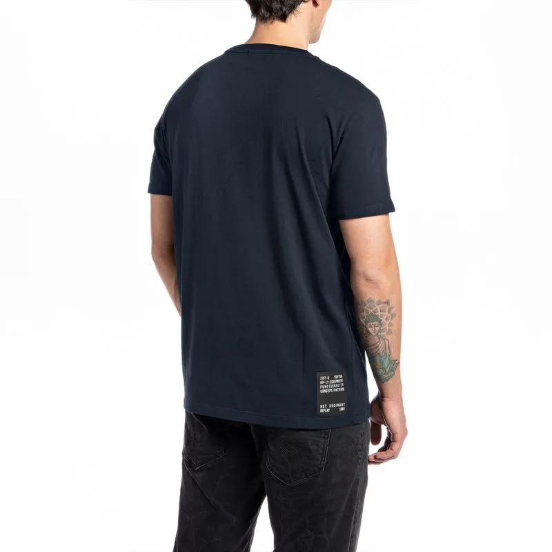 Camiseta Manga Corta Para Hombre Replay