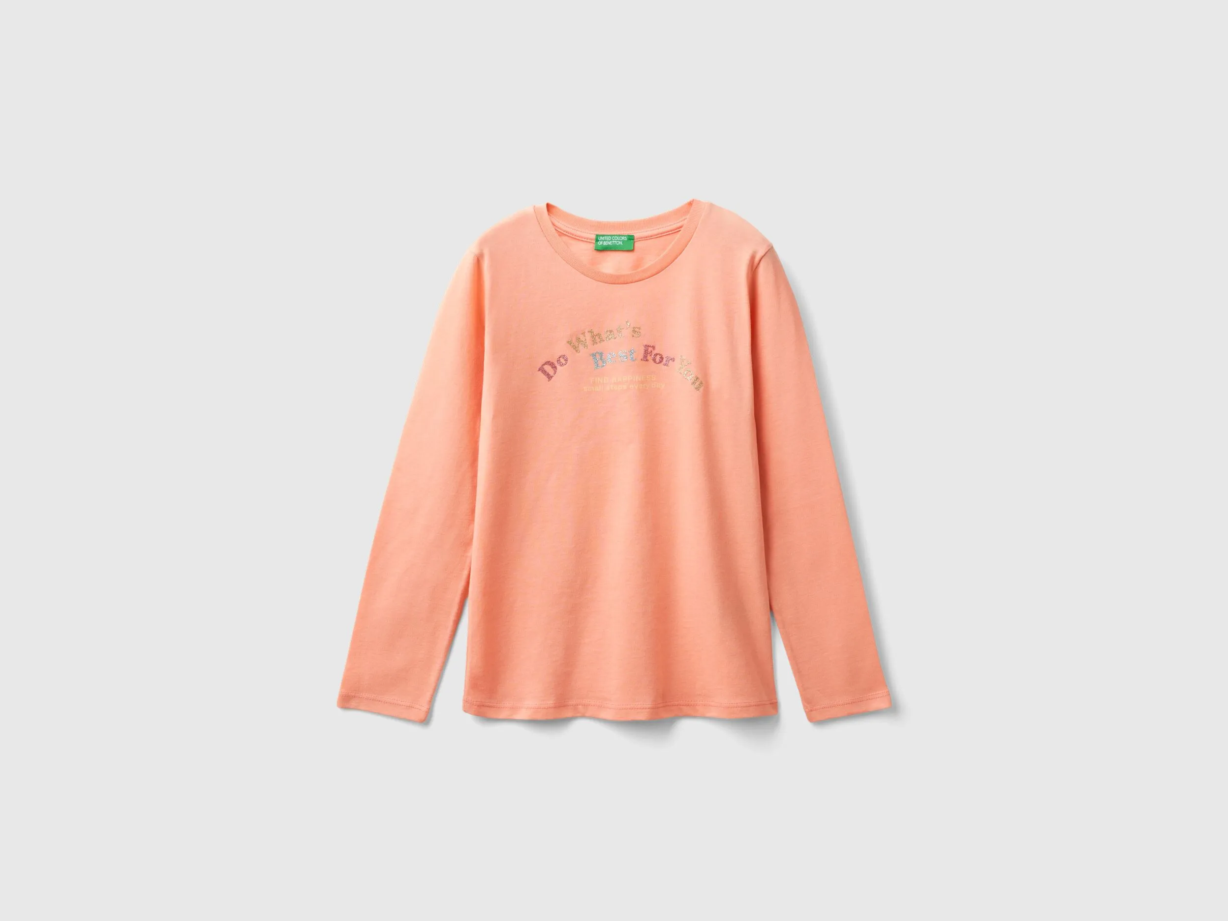 Camiseta manga larga en algodón bio