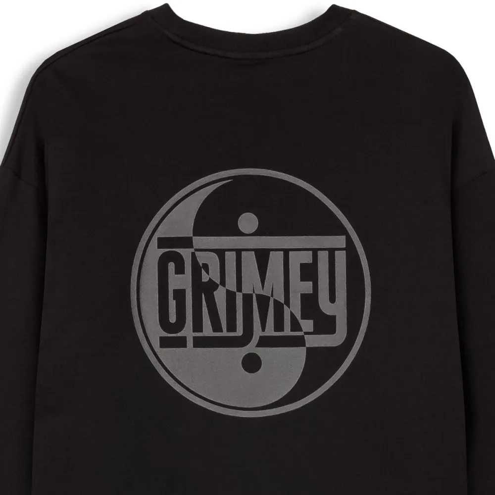 Camiseta Manga Larga Grimey Hijacker Heavyweight Black