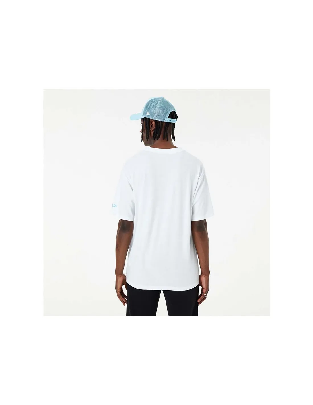 Camiseta New Era League Essentials LA Dodgers White Hombre