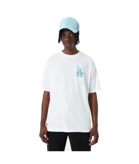 Camiseta New Era League Essentials LA Dodgers White Hombre