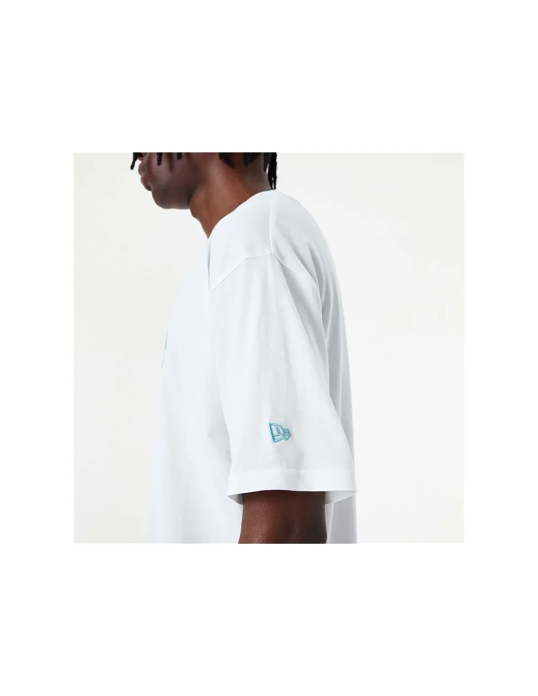 Camiseta New Era League Essentials LA Dodgers White Hombre