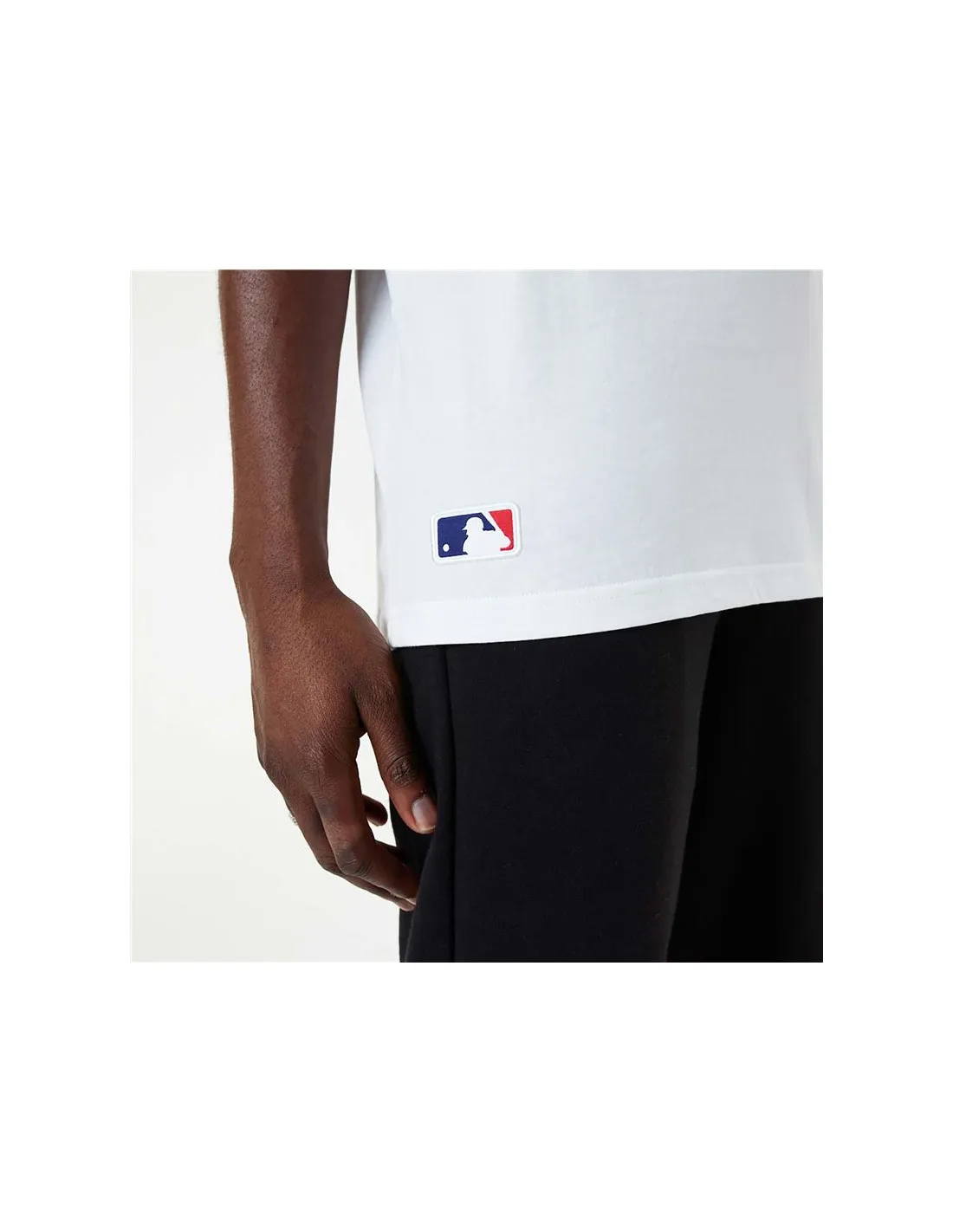 Camiseta New Era League Essentials LA Dodgers White Hombre