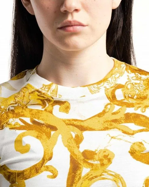 Camiseta Versace Jeans Couture 76HAH6D8 Blanco