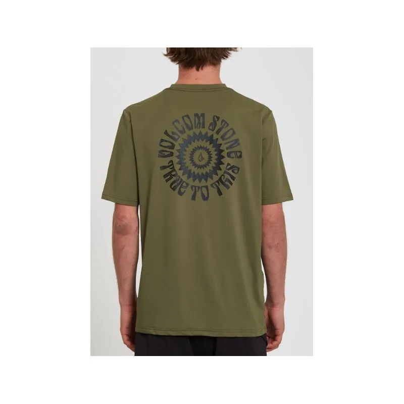 Camiseta Volcom FAULTER SS (MILITAR) Hombre
