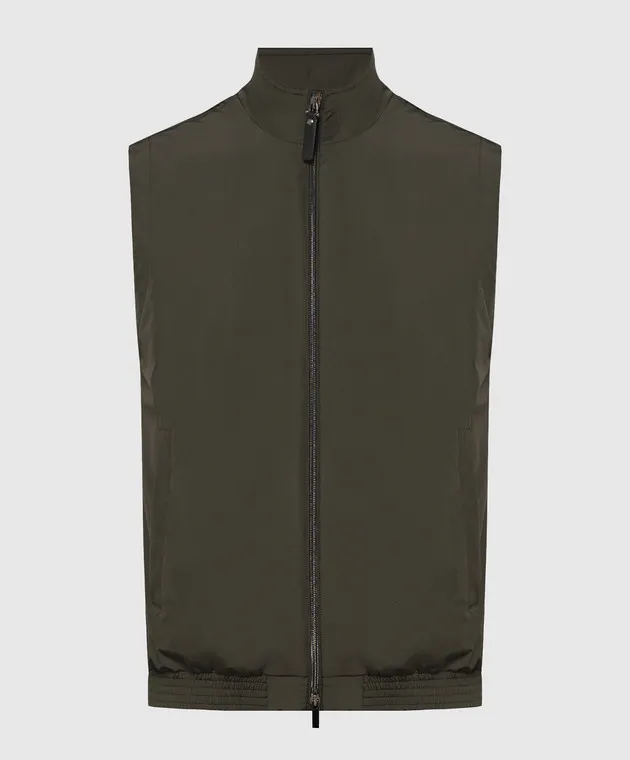 Canali Green vest