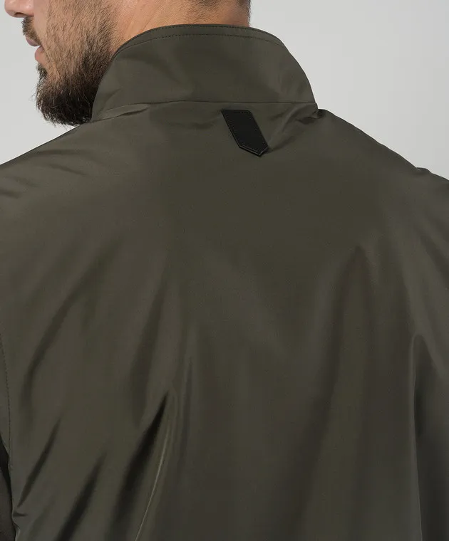 Canali Green vest