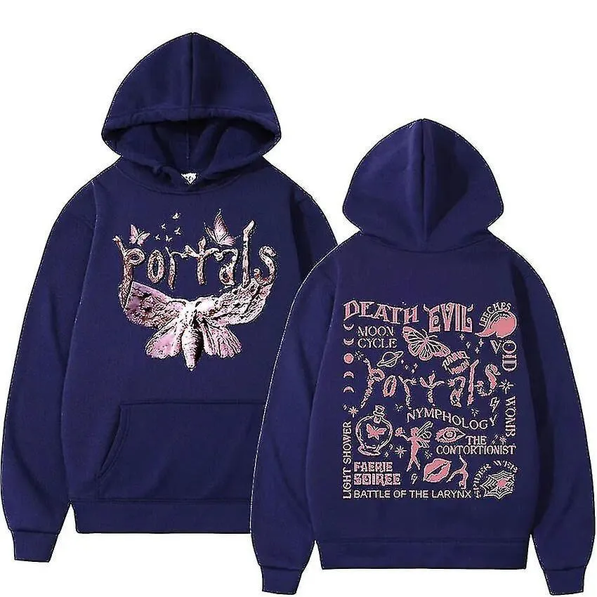 Cantante Melanie Martinez Sudadera con capucha de moda para hombres mujeres Harajuku Aesthetics Sudadera Primavera Otoño Jersey 