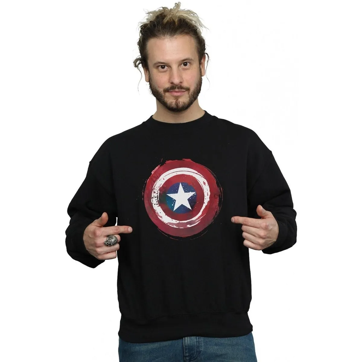 Captain America Splatter Shield