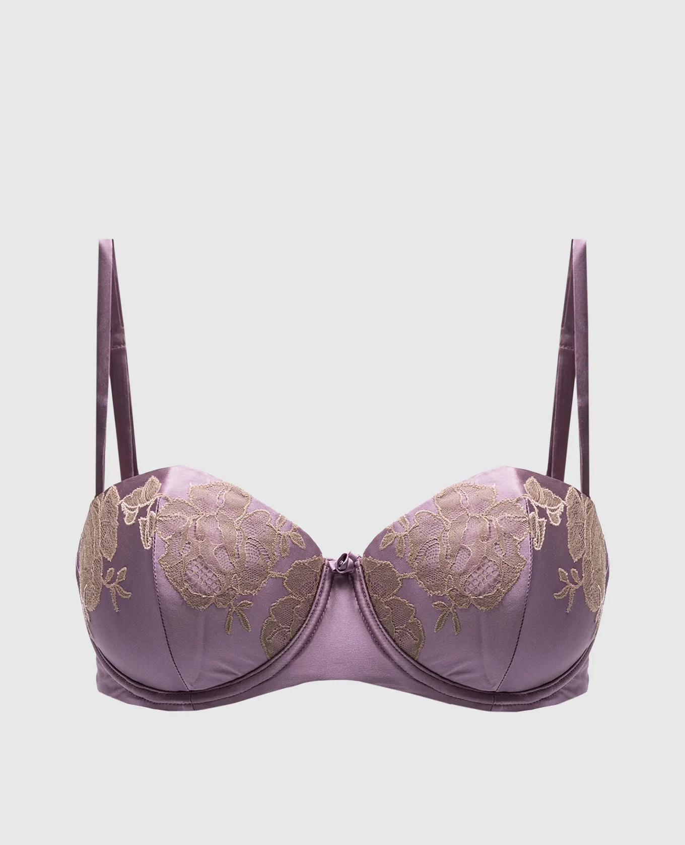 Carine Gilson Purple bodice with lace