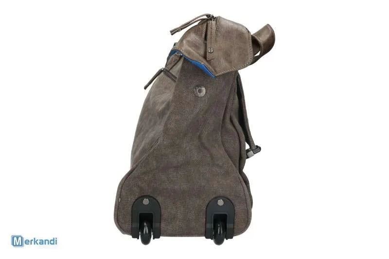 CARRO POLICE FLAG, BOLSA DE VIAJE (PT0290) EN MARRóN Y NEGRO  MERCANCíA 1A