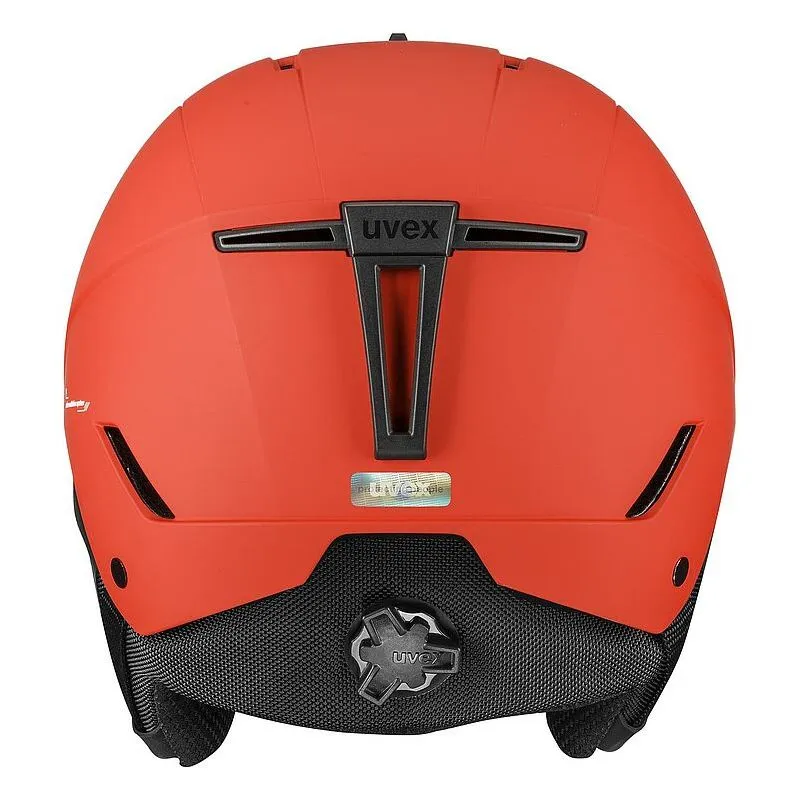 Casco de esquí Uvex Stance (rojo feroz mate)