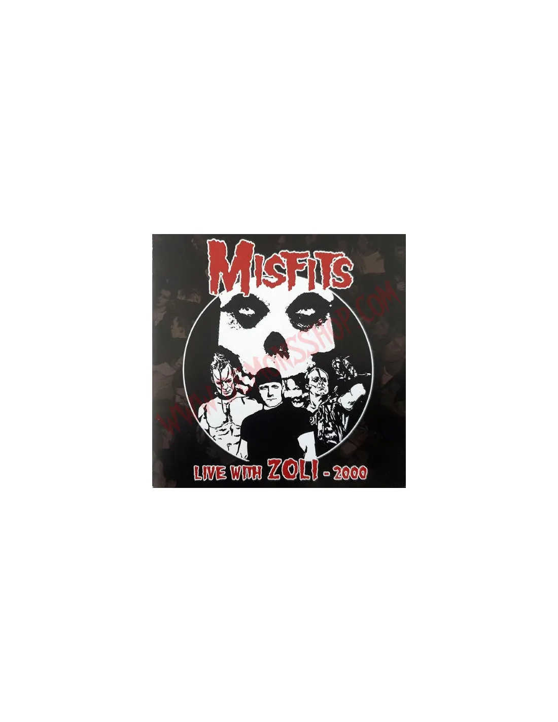CD MISFITS – LIVE WITH ZOLI  2000