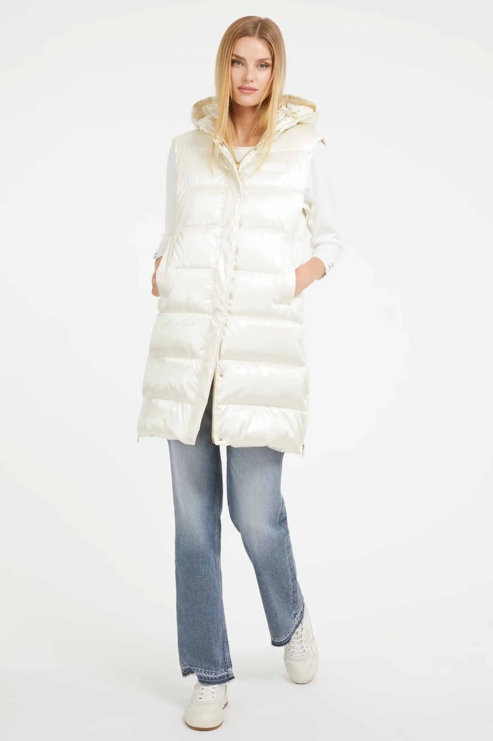 Chaleco para mujer de Guess Jeans – W3BN73WFAB2