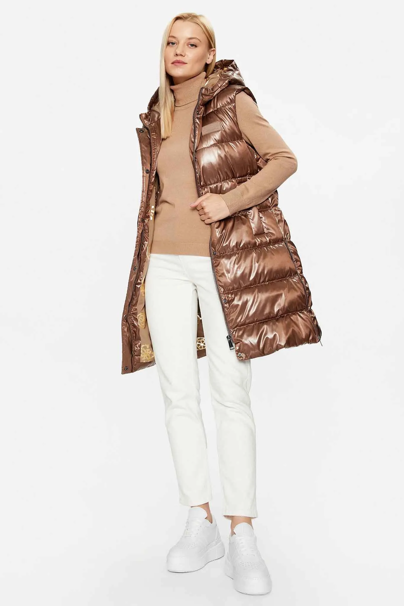 Chaleco para mujer de Guess Jeans – W3BN73WFAB2