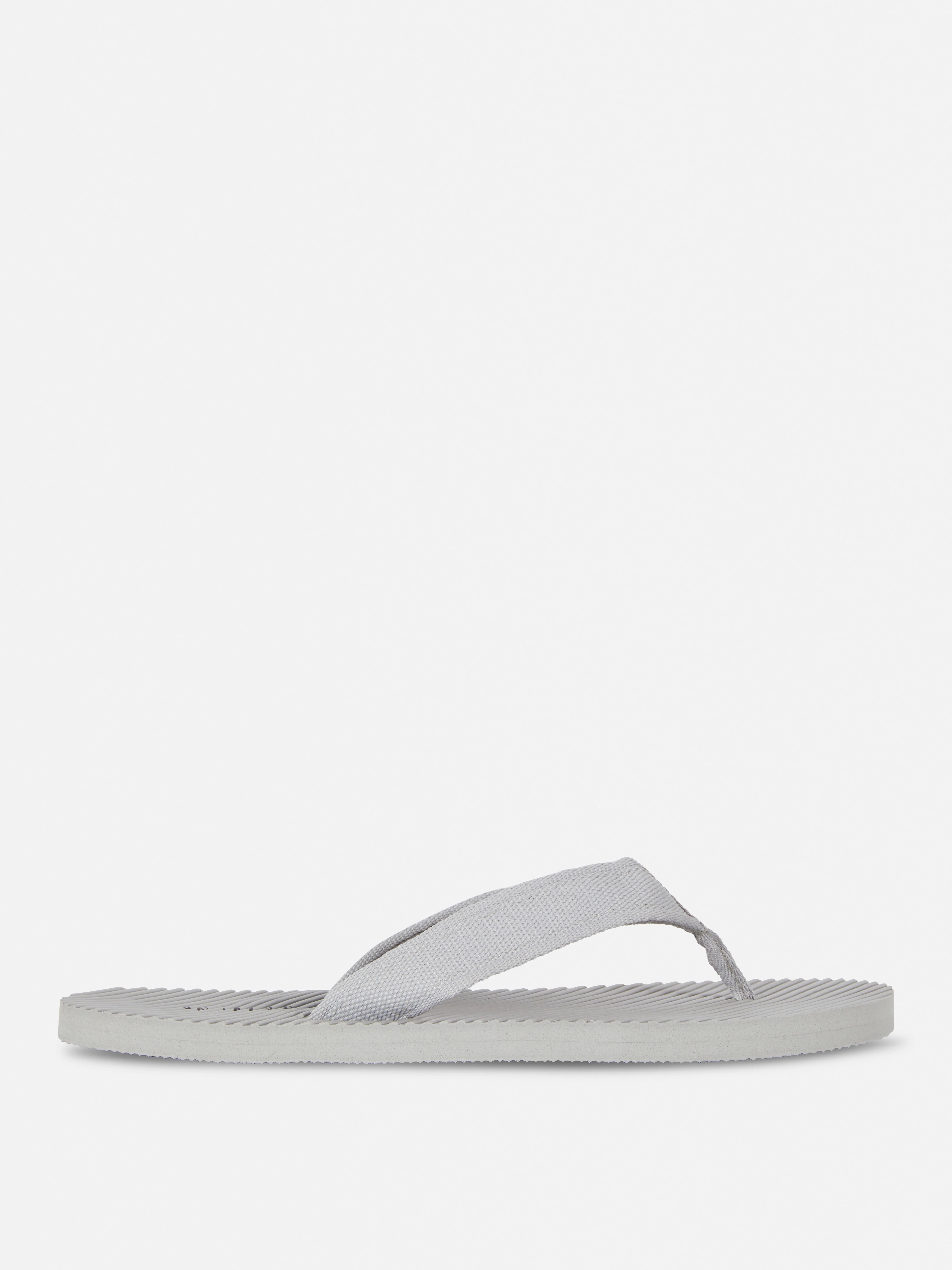 Chanclas con textura