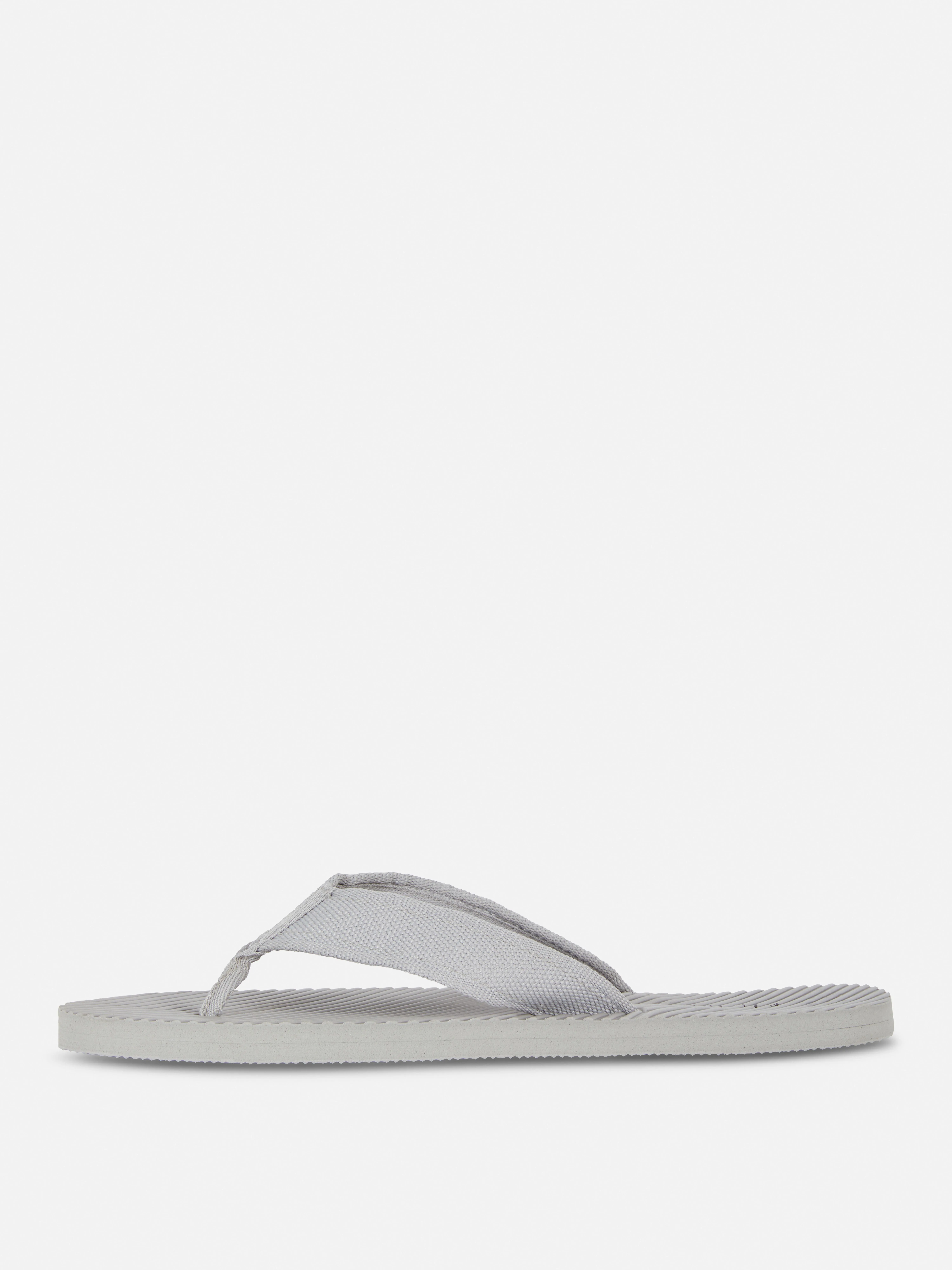 Chanclas con textura