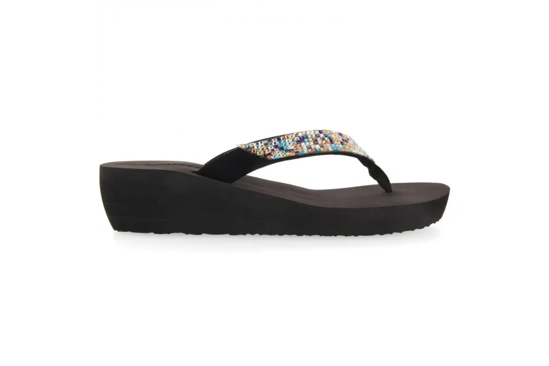 CHANCLAS NEGRAS DE CUNA PARA MUJER LABICO Gioseppo
