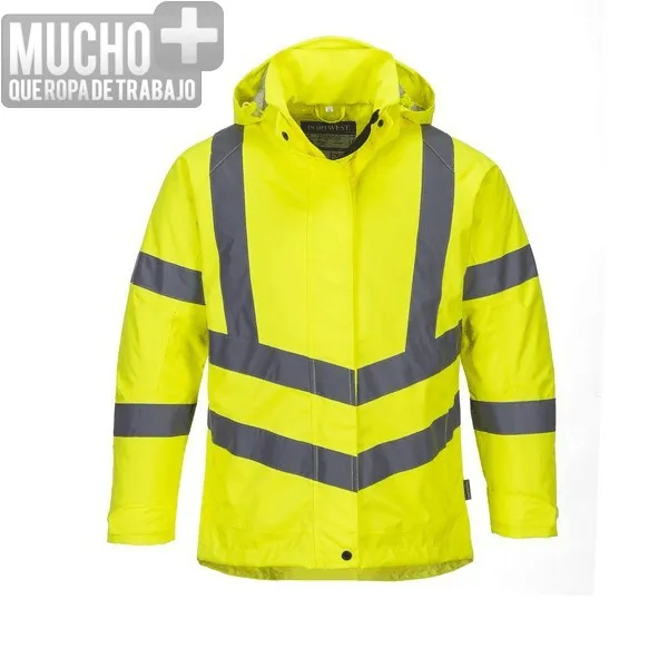 Chaqueta de invierno de alta visibilidad para mujer 