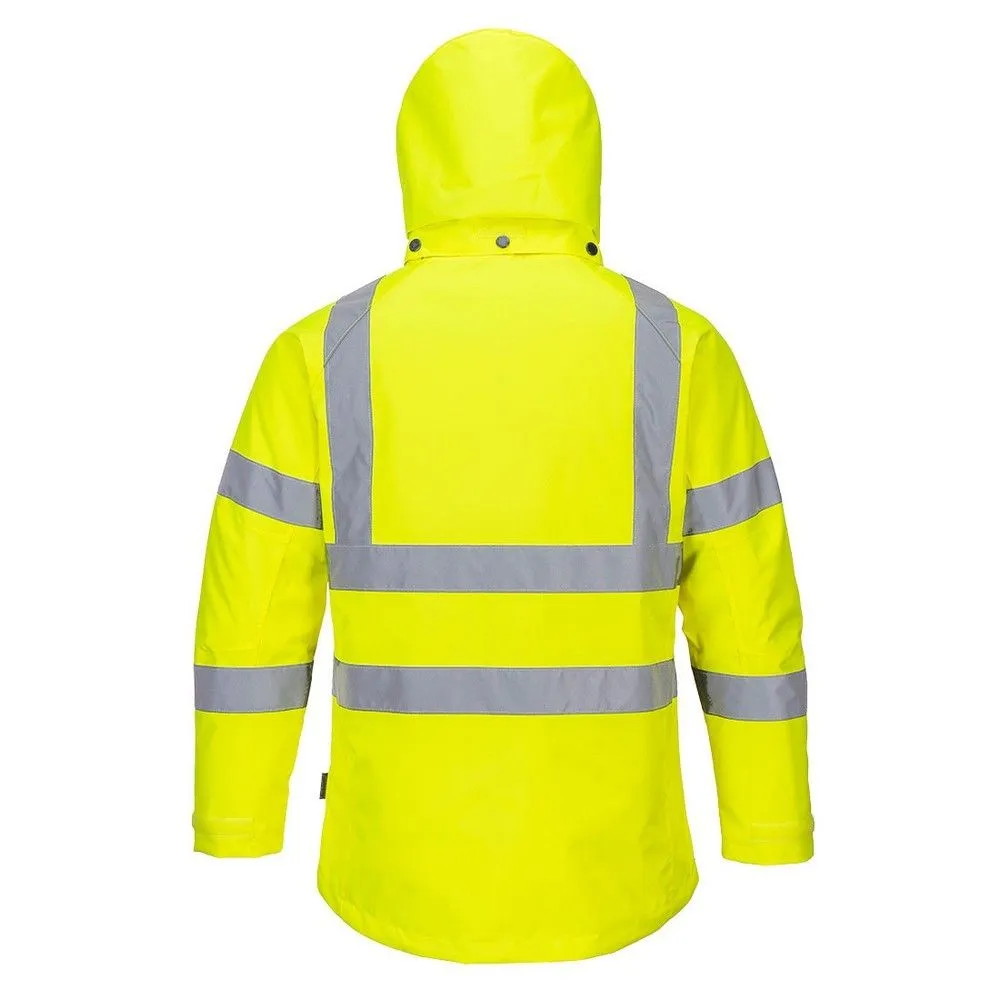 Chaqueta de invierno de alta visibilidad para mujer 
