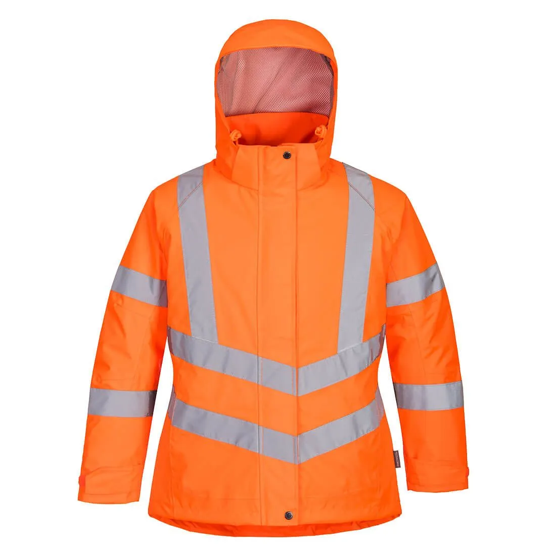 Chaqueta de invierno de alta visibilidad para mujer 