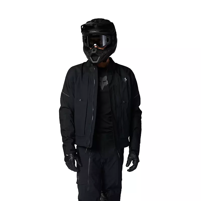 CHAQUETA FOX TRAIL ADVENTURE RANGER GORETEX NEGRA