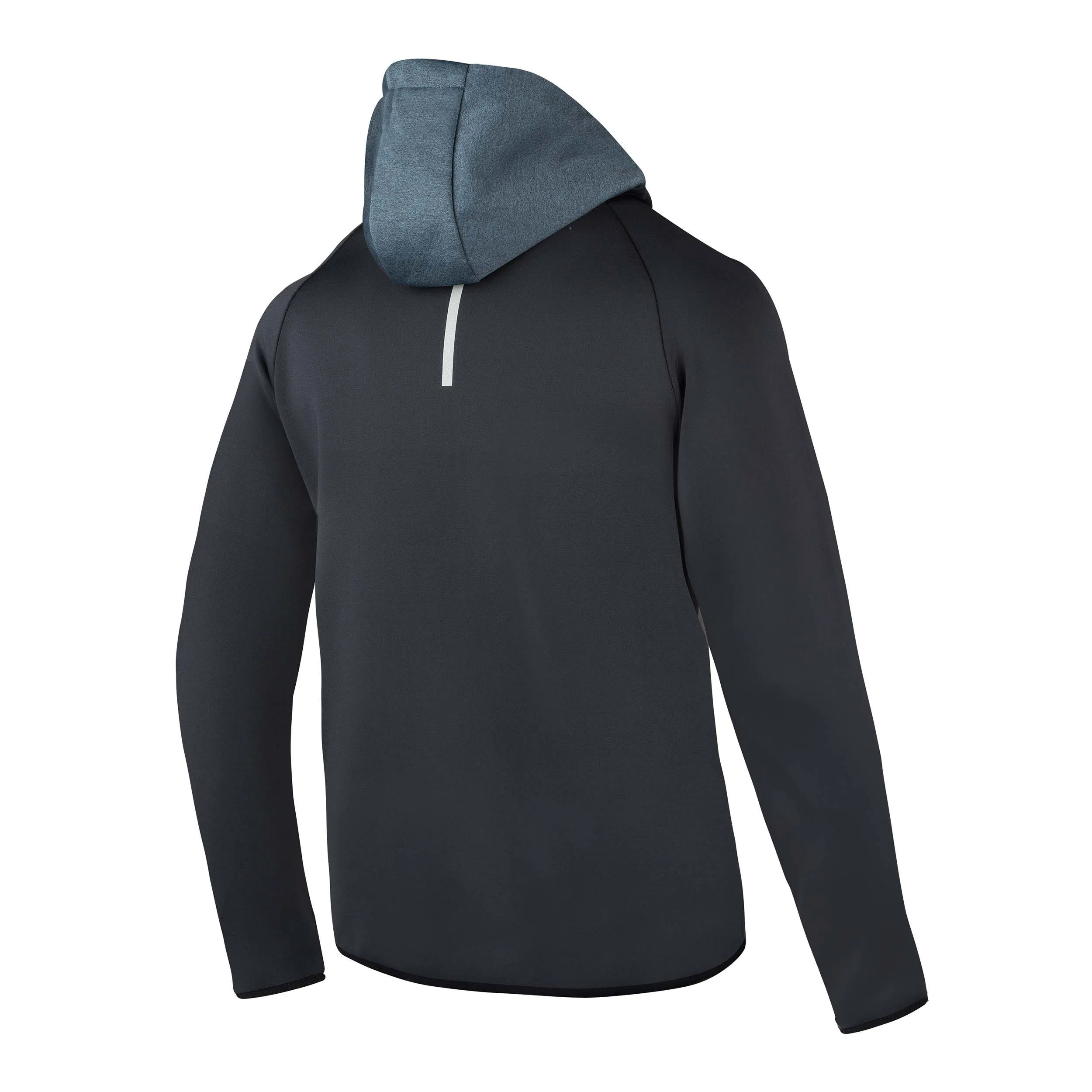 Chaqueta Hombre New Balance Bicolor Full Zip Azul Oscuro