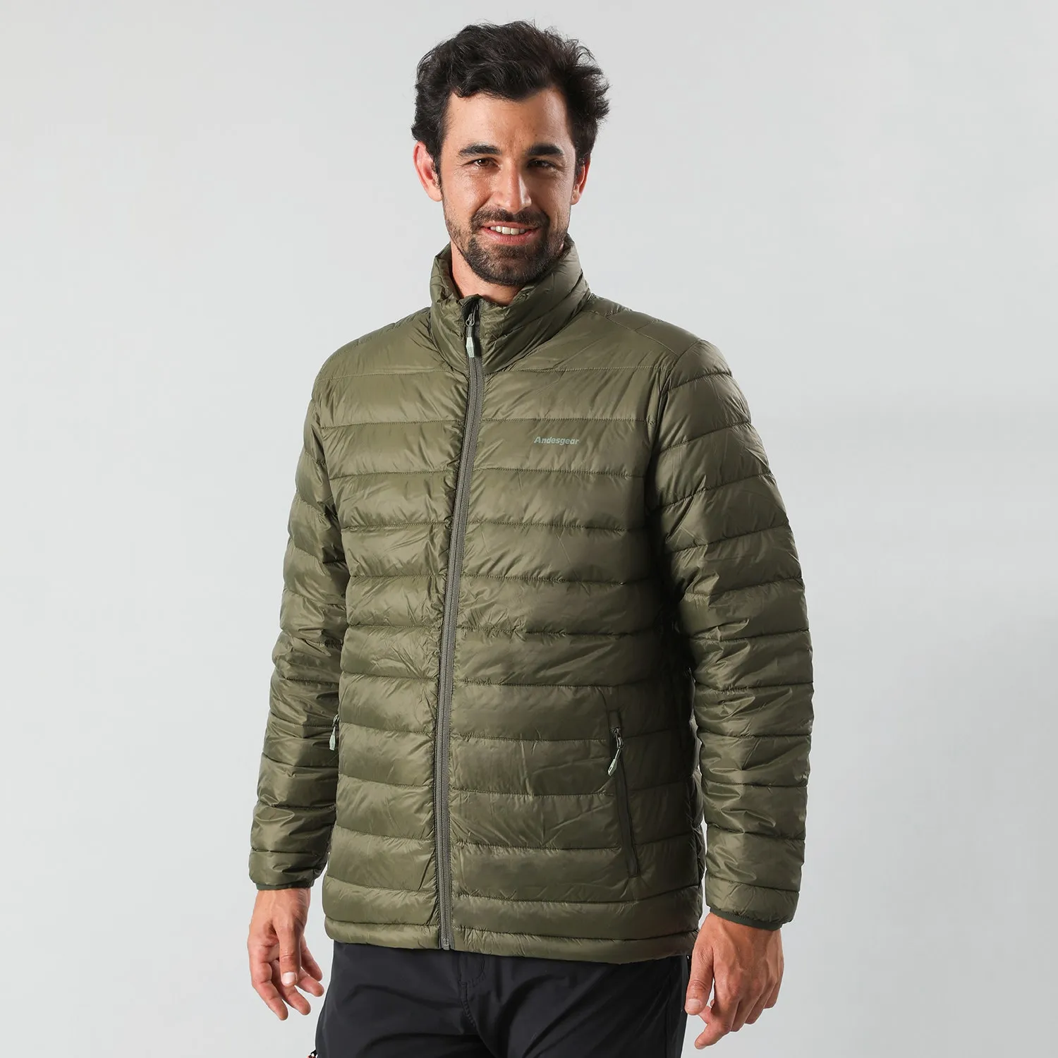 Chaqueta Hombre Pluma Andesgear Cucao Green