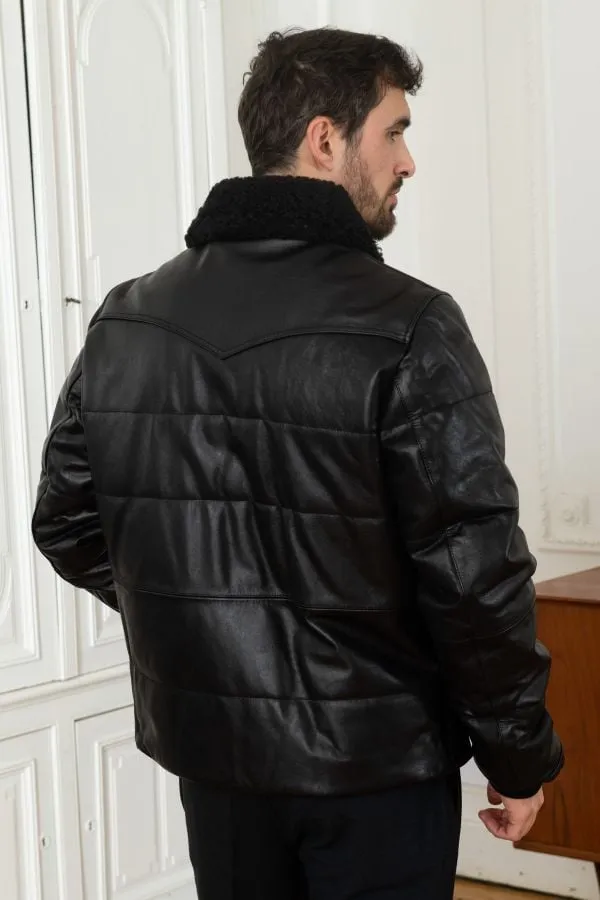 Chaqueta Hombre Schott Lcdayton Black/Black