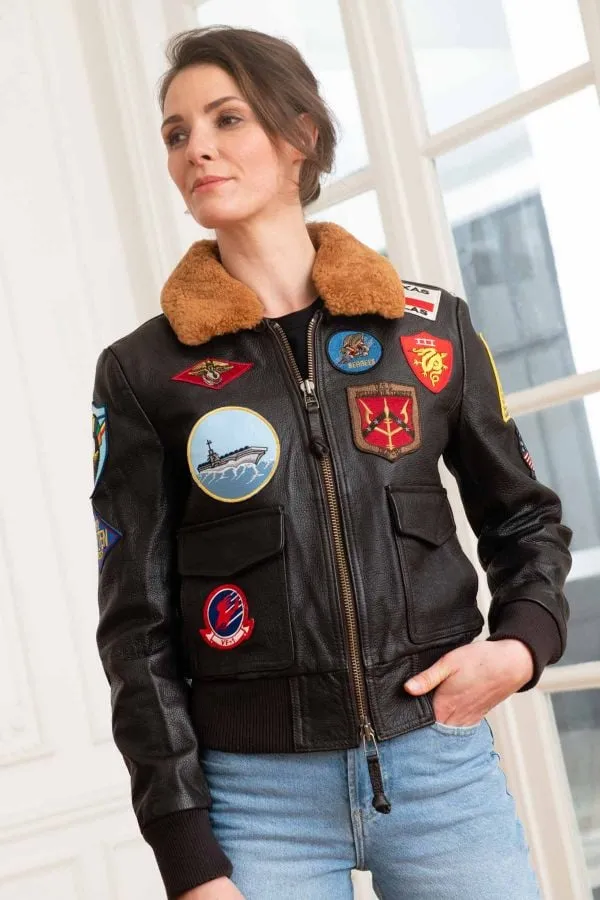 CHAQUETA MUJERES TOP GUN TGLEAW02