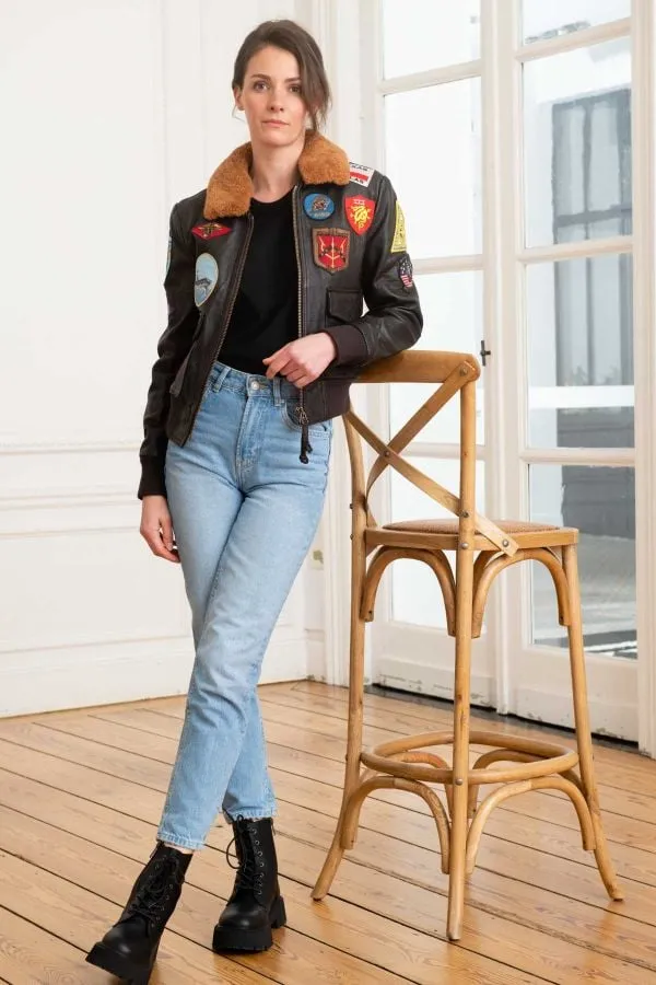 CHAQUETA MUJERES TOP GUN TGLEAW02