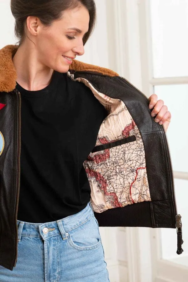CHAQUETA MUJERES TOP GUN TGLEAW02