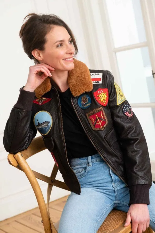 CHAQUETA MUJERES TOP GUN TGLEAW02