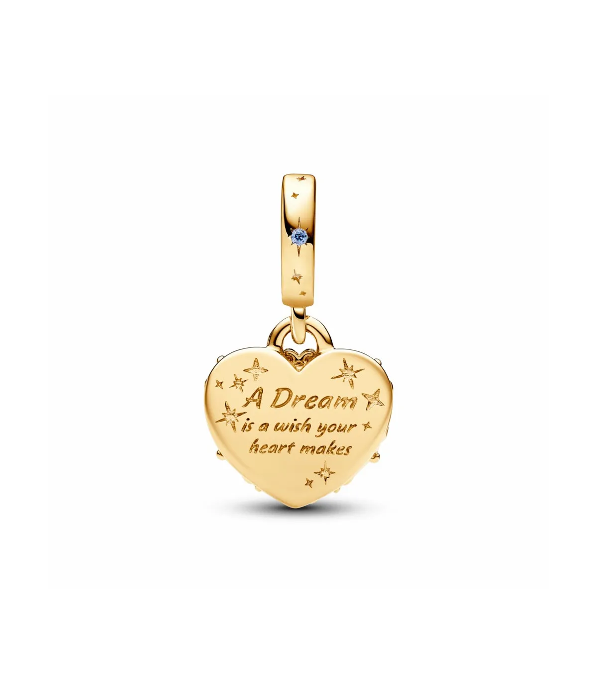 CHARM COLGANTE PANDORA DOBLE CARROZA & CORAZóN DE LA CENICIENTA DE DISNEY  763072C01