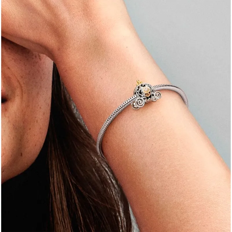 Charm Pandora Carruaje Encantado de Cenicienta 100 Aniversario Disney Diamante sintético 792553C01