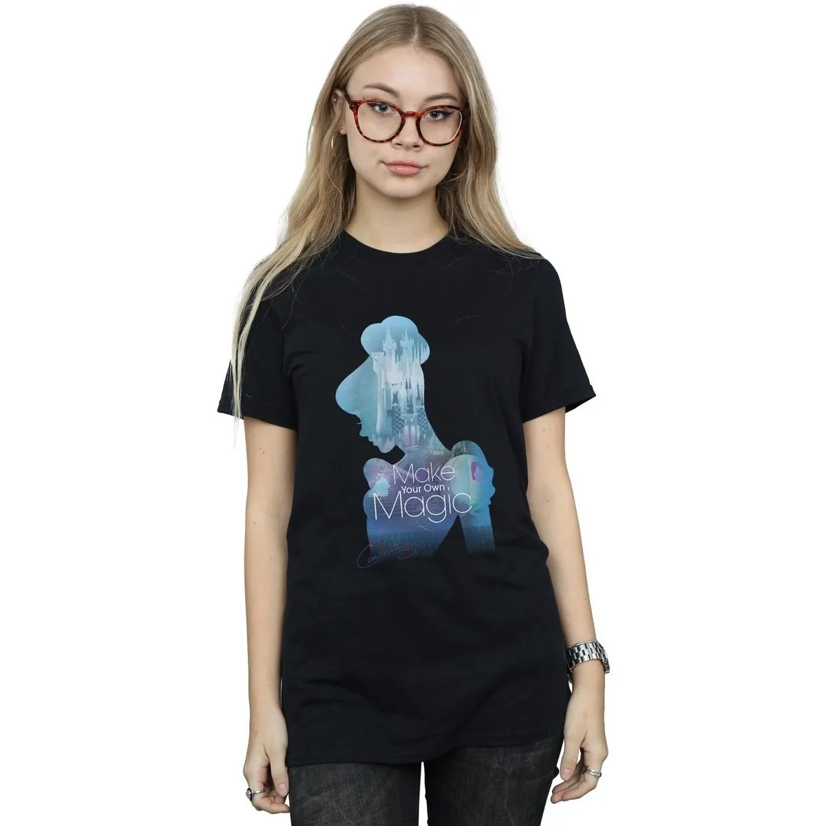 Cinderella Filled Silhouette