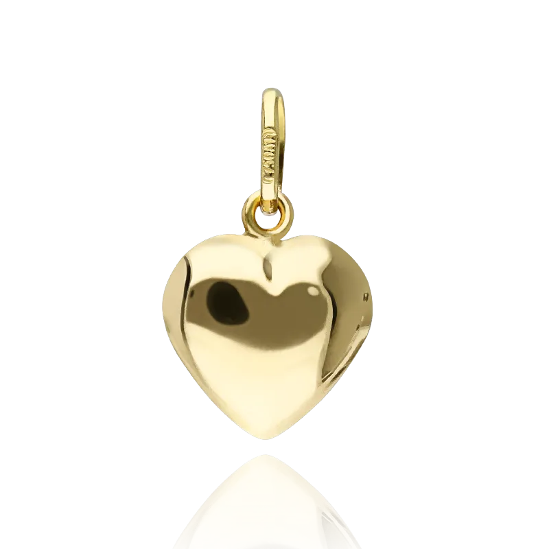 COLGANTE "AHFIR" CORAZÓN ORO 18K