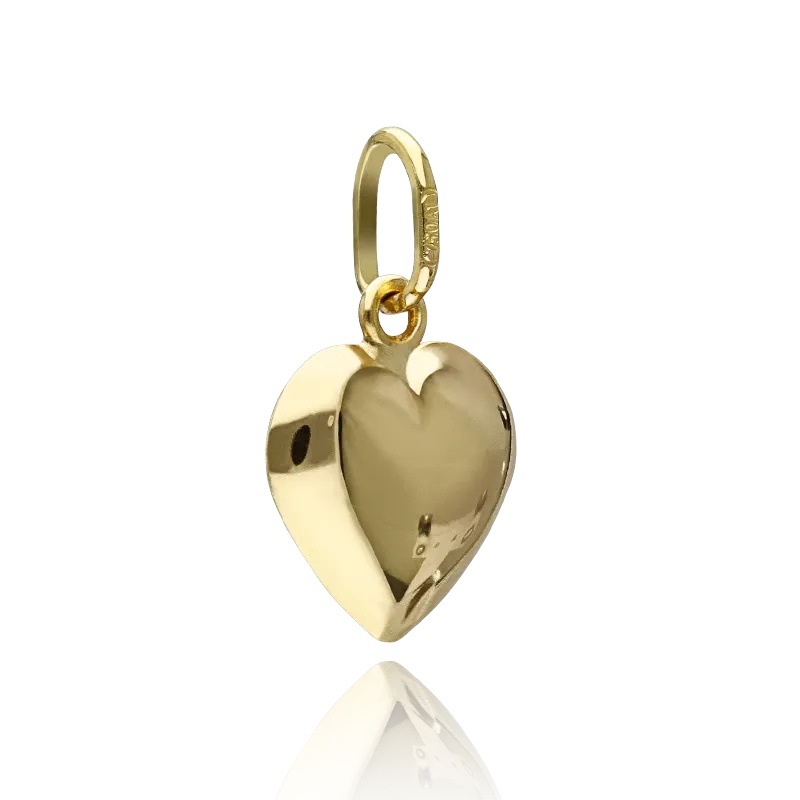 COLGANTE "AHFIR" CORAZÓN ORO 18K