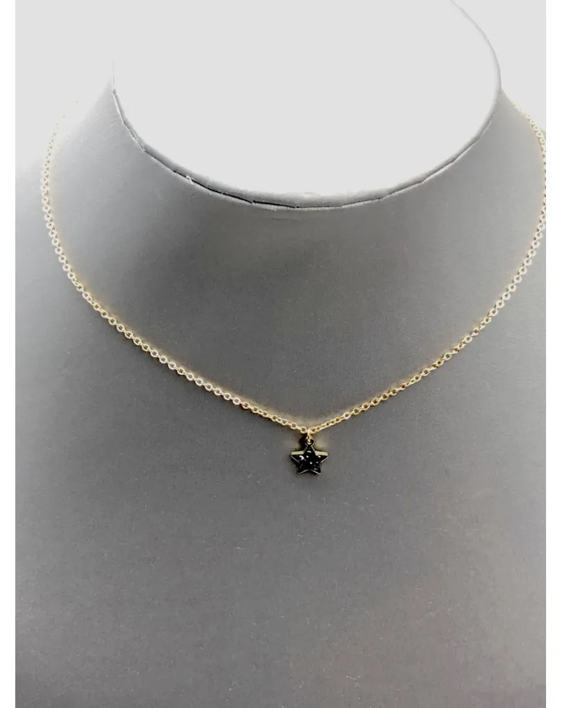 COLLARES FINOS Y DE MODA CON BONITO COLGANTE DE ESTRELLA