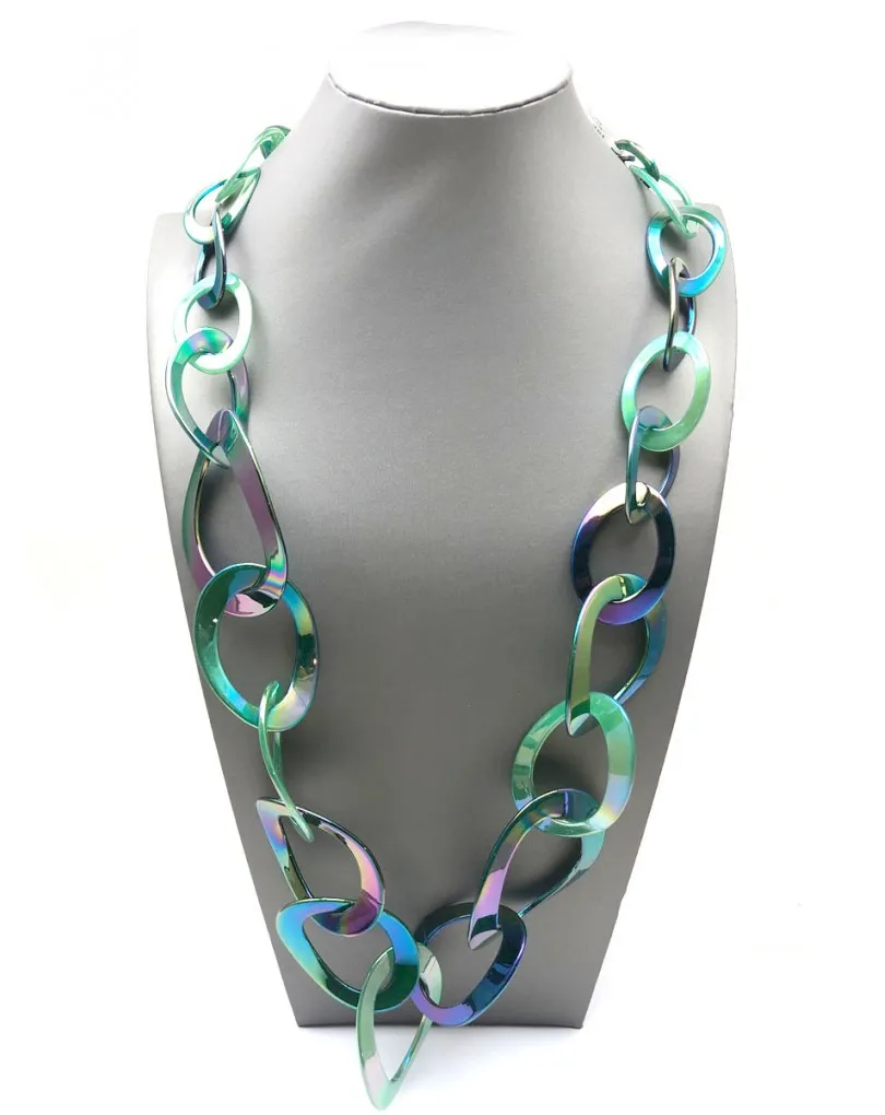 COLLARES LARGOS DE MUJER DE BISUTERIA MUY BONITOS PARA OUTFIT DE DIA