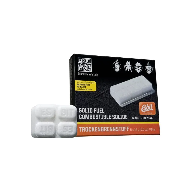 Combustible sólido Esbit Recambios 6x14g