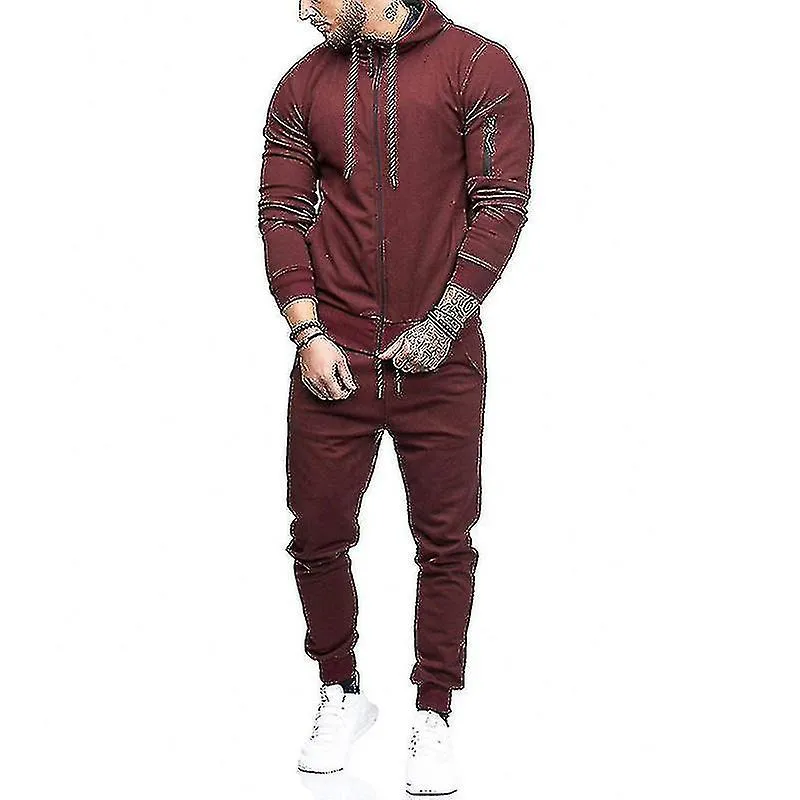 Conjunto de ropa para hombres Conjunto de chándal Hooded et Pants Jogrs Suit