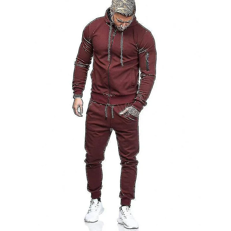Conjunto de ropa para hombres Conjunto de chándal Hooded et Pants Jogrs Suit