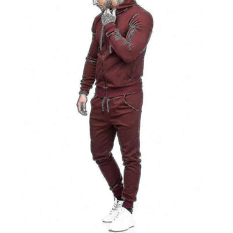 Conjunto de ropa para hombres Conjunto de chándal Hooded et Pants Jogrs Suit