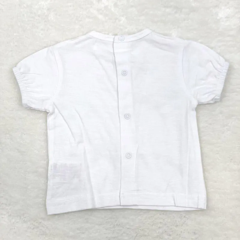 Conjunto peto bebe niña fresa