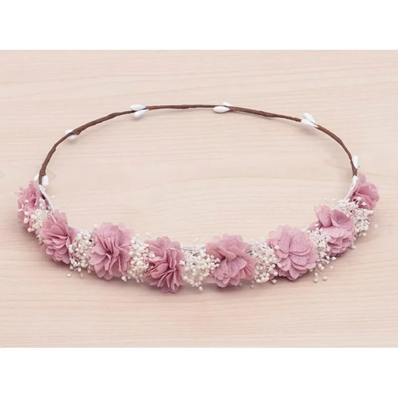 Coronas de flores para niñas