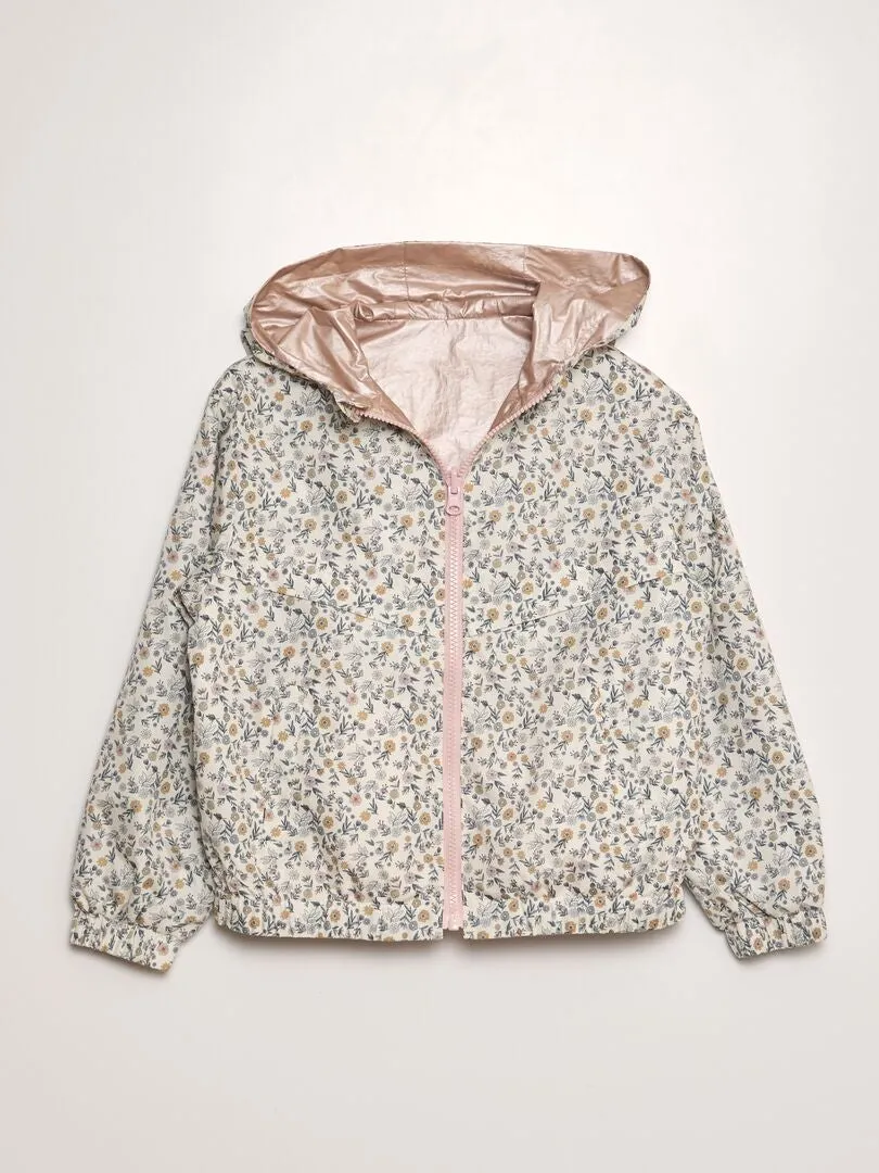 CORTAVIENTOS REVERSIBLE  BEIGE