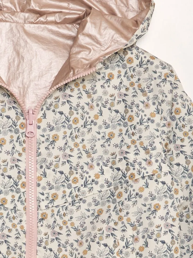 CORTAVIENTOS REVERSIBLE  BEIGE