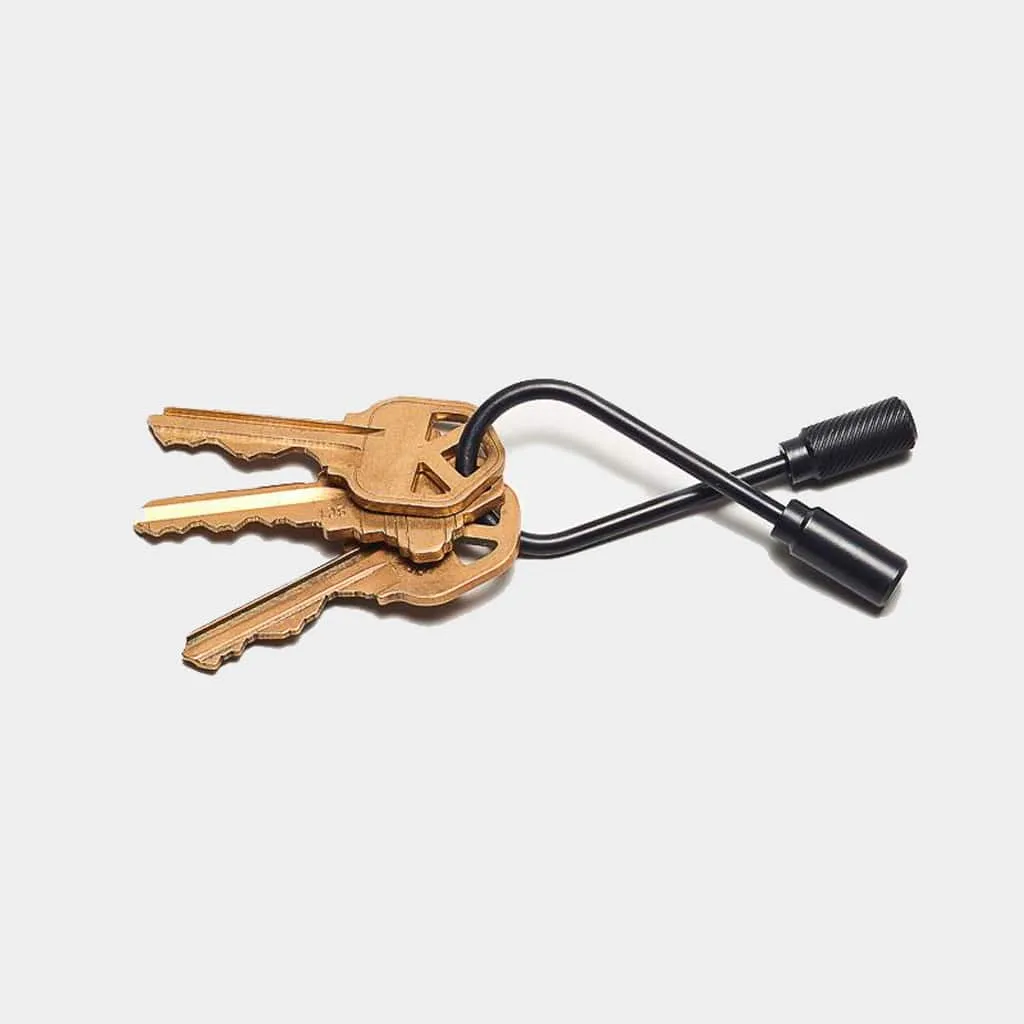 Craighill – Llavero Closed Helix keyring carbon black