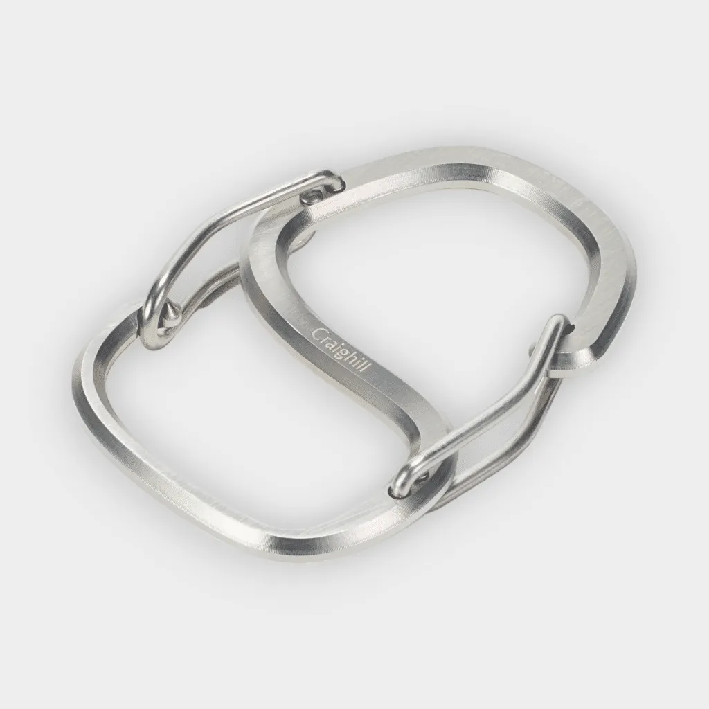 Craighill – Llavero Coachwhip carabiner stainlees steel